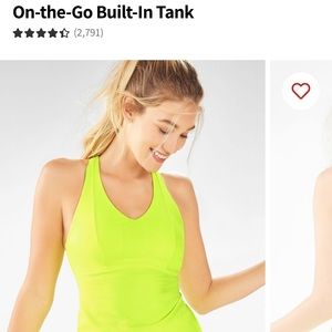 Mila built in bra tank